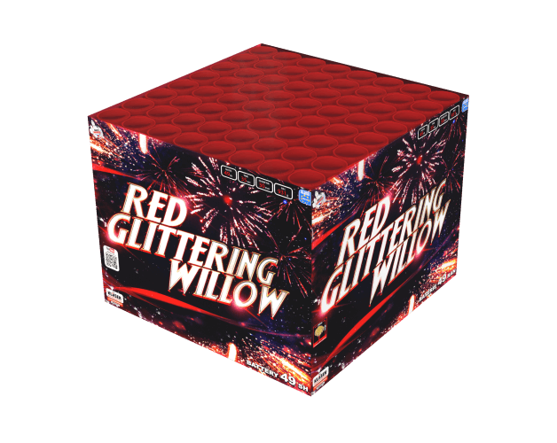 Red Glittering Willow 49sh/30mm 422